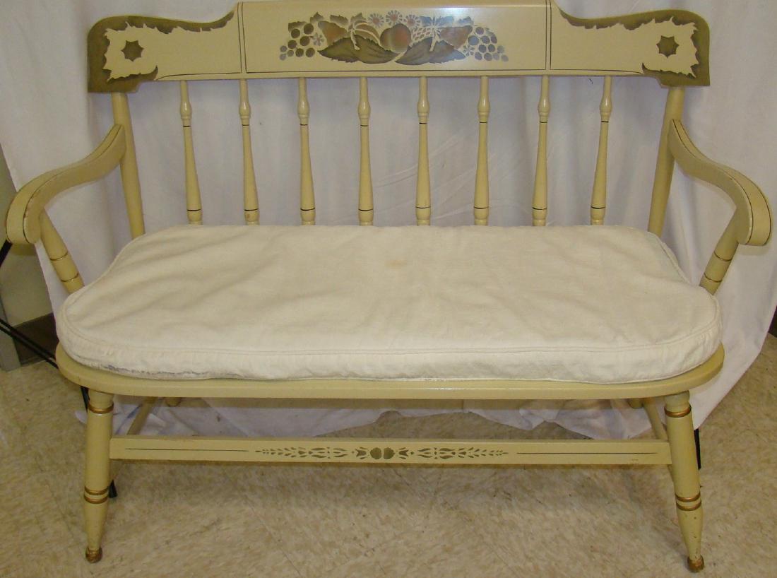 WOODEN DEACON'S BENCH (1 of 5)