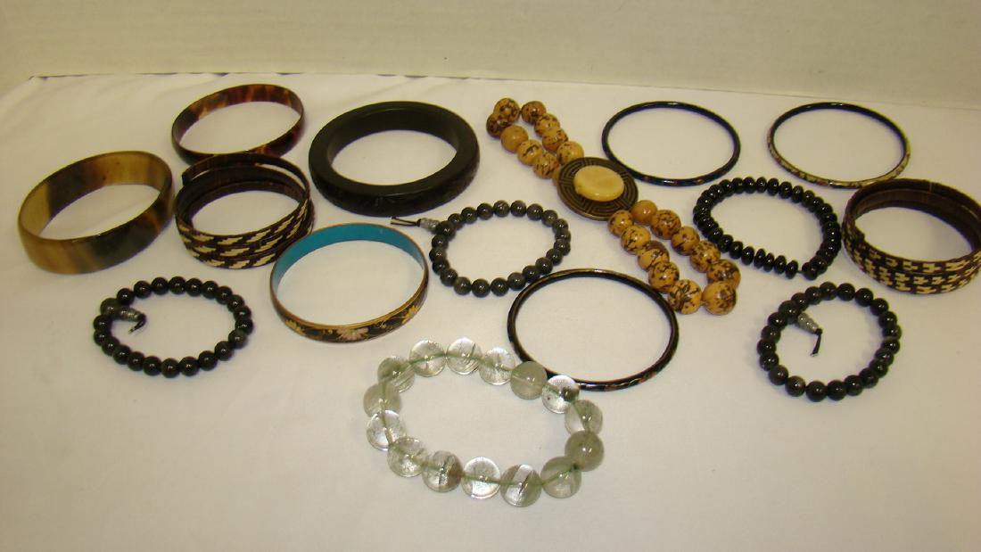 COLLECTION OF LADIES FASHION BRACELETS (1 of 6)