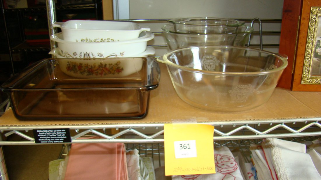 PYREX MIXING BOWLS & BAKING DISHES (1 of 2)