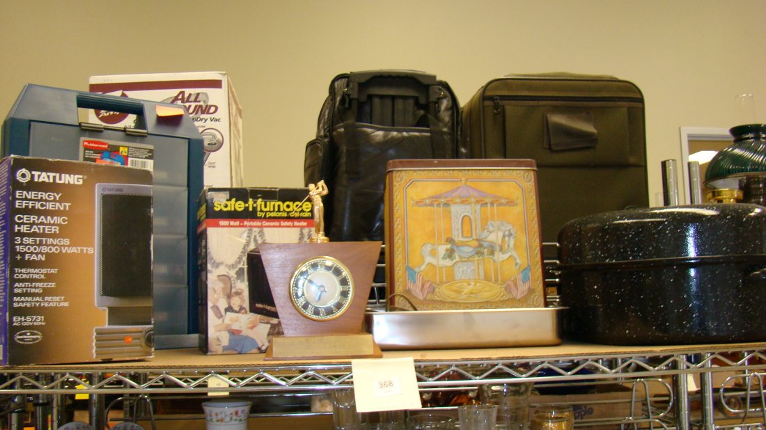RUBBERMAID ASSORTMENT BOX-CERAMIC HEATER & MORE (1 of 3)