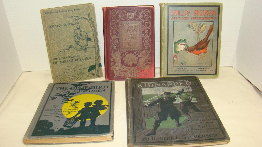 5 ANTIQUE CHILDREN'S STORY BOOKS (1 of 7)