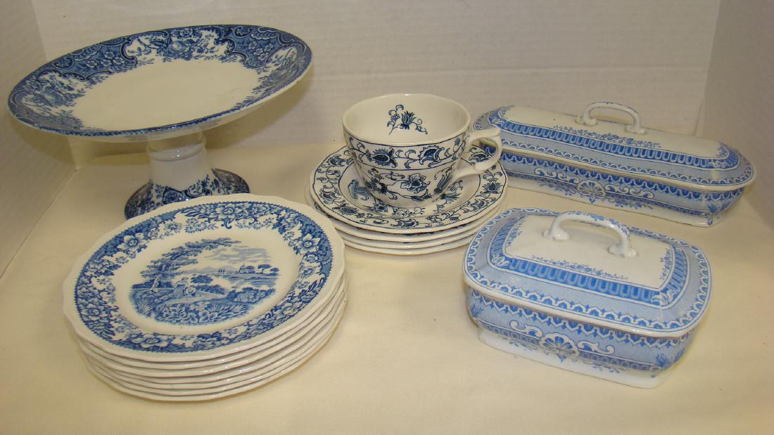 VINTAGE COLLECTION OF VARIOUS CHINA PIECES BY U & (1 of 10)