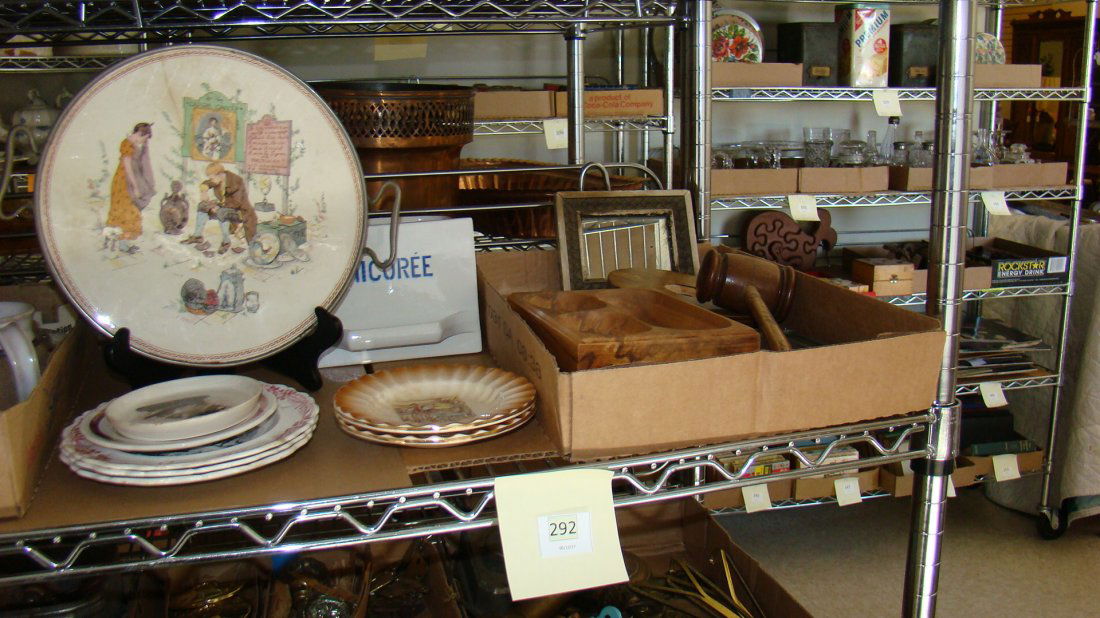 ANTIQUE FRENCH AND ENGLISH PLATES-DRESSER MIRRORS (1 of 5)