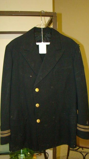 US NAVY OFFICER JACKET WWII & KOREA STYLE (1 of 5)