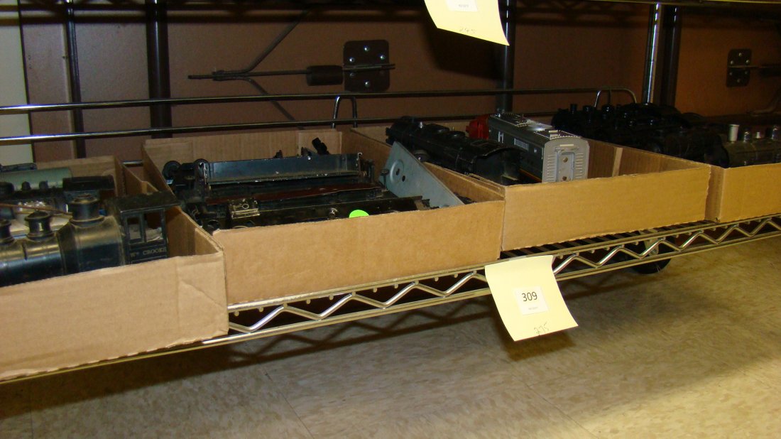 LARGE LOT ENGINES-LOADING CAR TRAINS AND MORE (1 of 8)