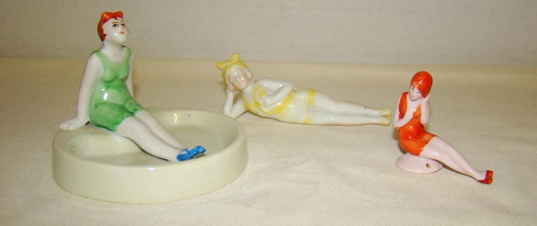 DECO STYLE PORCELAIN BATHING BEAUTIES (1 of 4)