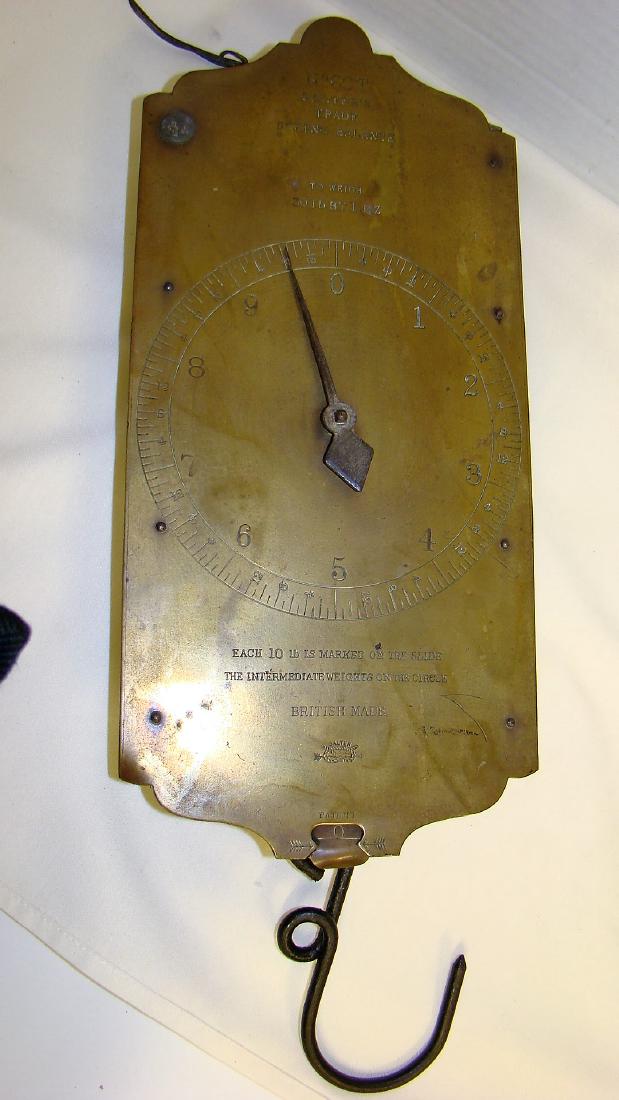 ANTIQUE 60T SALTERS TRADE SPRING BALANCE (1 of 6)