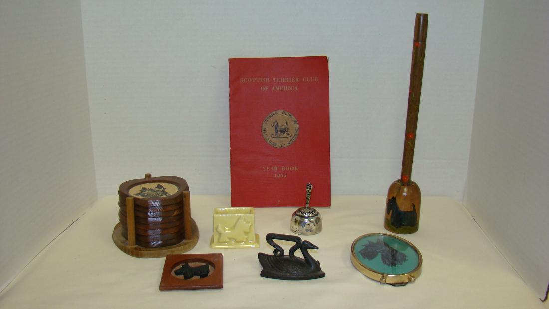 SMALL STERLING BELL - 1965 SCOTTISH TERRIER CLUB O (1 of 9)