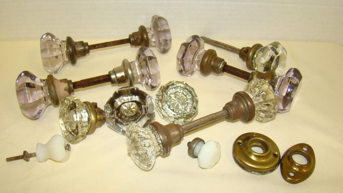 VINTAGE GLASS DOOR KNOBS (1 of 5)