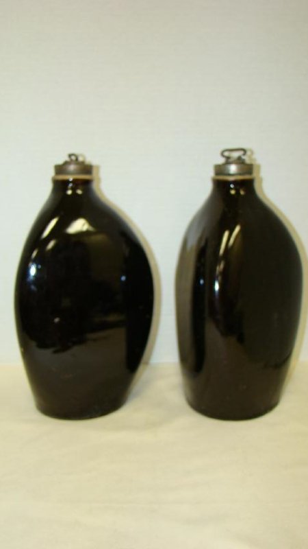 VINTAGE CERAMIC GLAZED JUGS (1 of 6)