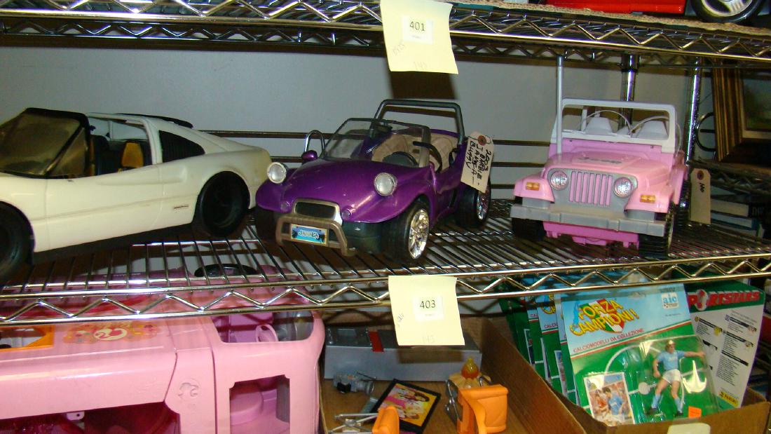 Barbie Jeep Dune Buggy White Ferrari