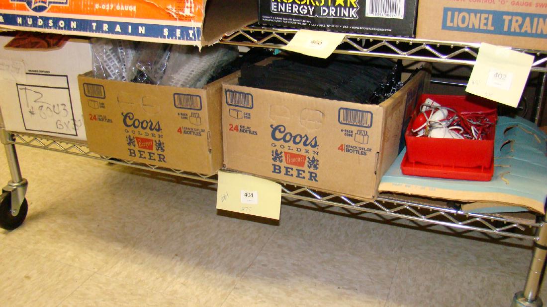 LARGE COLLECTION OF ELDON SLOT CAR RACE TRACK SECT (1 of 5)