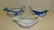 3 BLUE WILLOW GRAVY BOATS