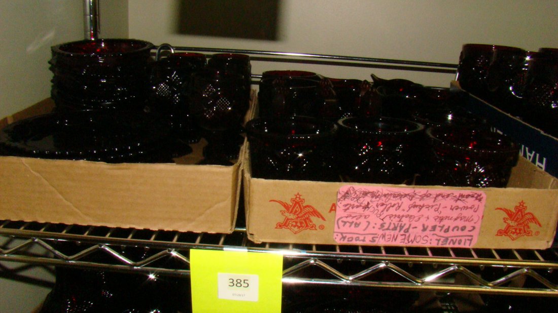 CAPE COD RUBY RED DISHES (1 of 2)