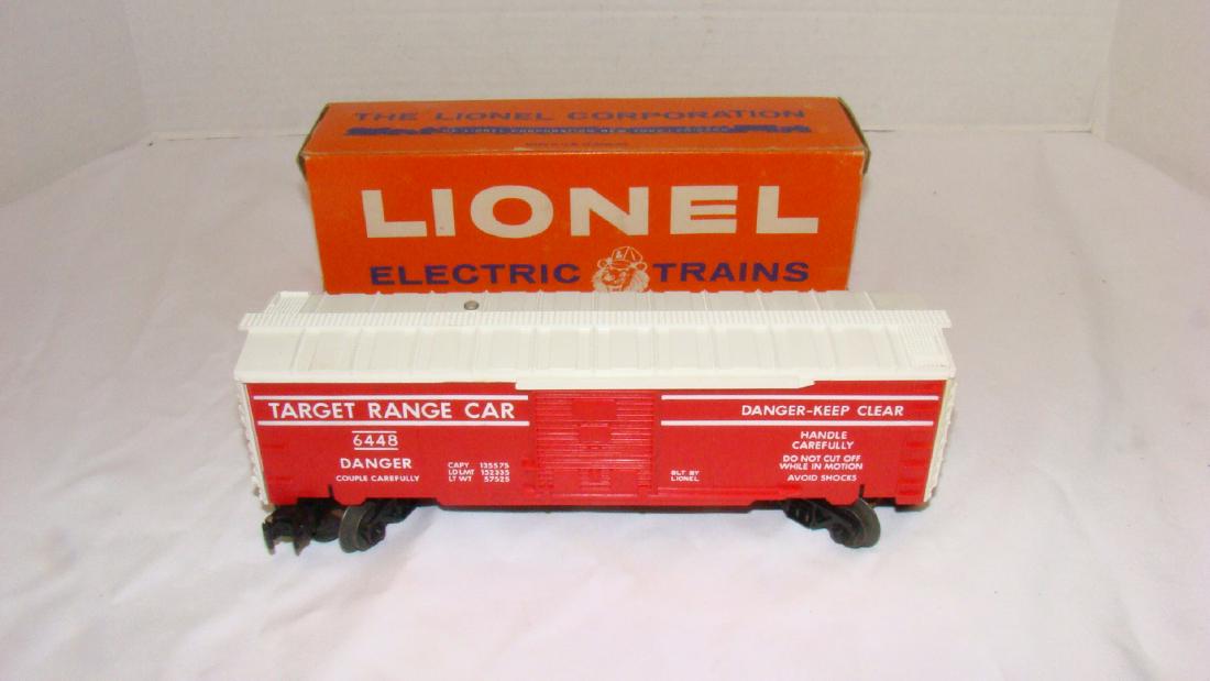LIONEL TRAINS EXPLODING TARGET RANGE CAR NIB (1 of 4)