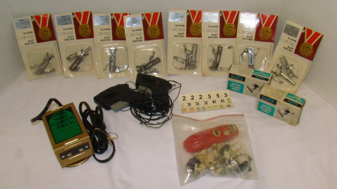 ELDON SLOT CAR & ACCESSORIES SOME NIB (1 of 5)