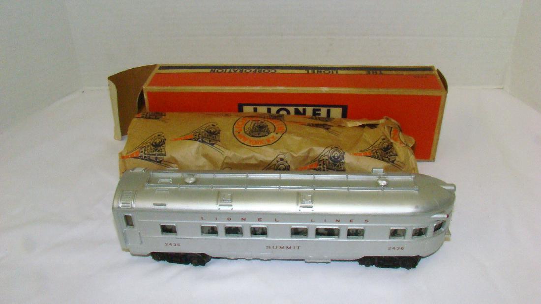 LIONEL O SCALE 2436 SUMMIT OBSERVATION CAR (1 of 8)