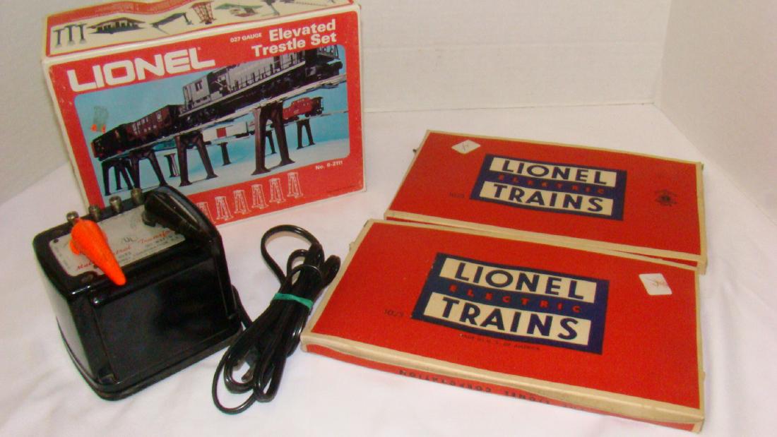 LIONEL 027 GAUGE ELEVATED TRESTLE SET NIB & MORE (1 of 4)