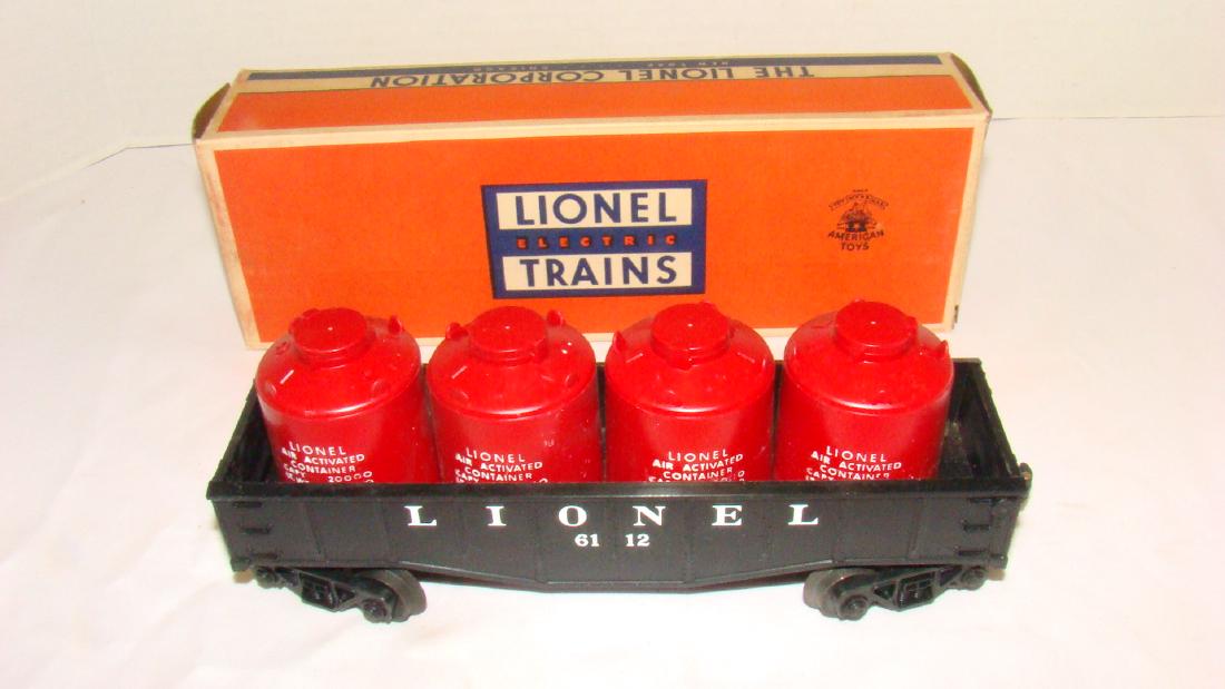 LIONEL O SCALE CANISTER CAR 6112-21 (1 of 6)