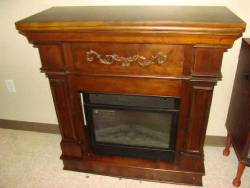 Lot: FEBO FLAME ELECTRIC FIREPLACE