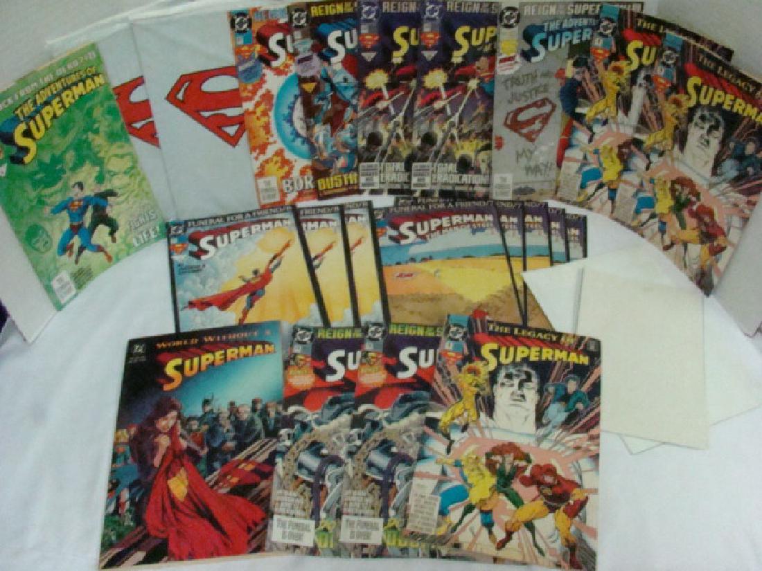 1993 DC COMICS- SUPERMAN- SUPERMAN COLLECTOR'S SET (1 of 7)