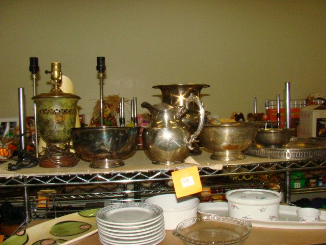 SILVERPLATE BOWLS-AWARDS-LAMPS AND MORE (1 of 3)