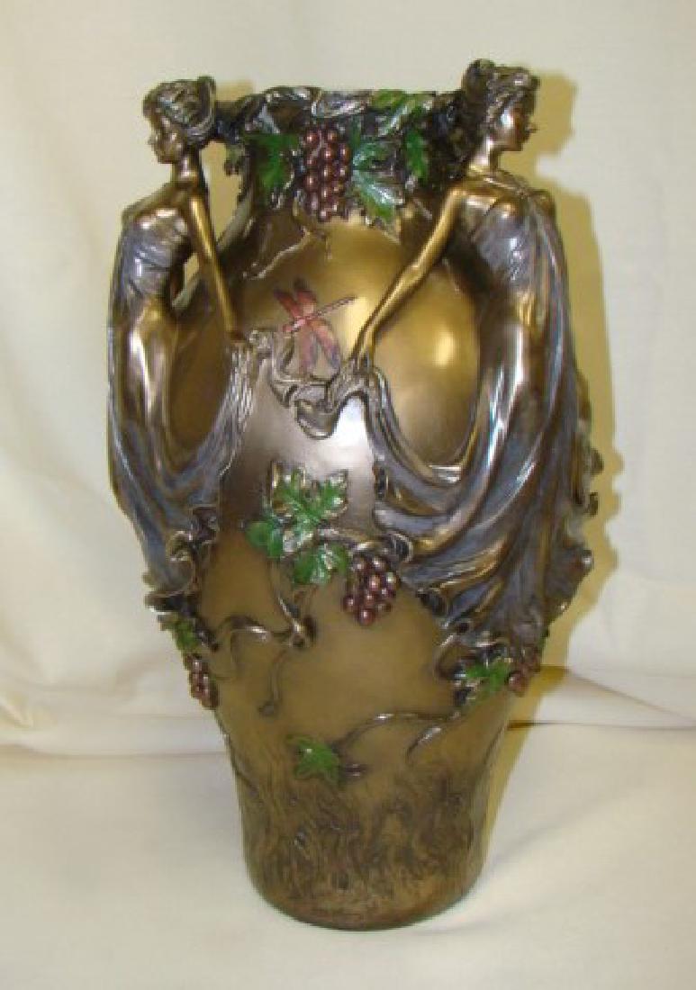 ART NOUVEAU STYLE FIGURAL VASE (1 of 5)