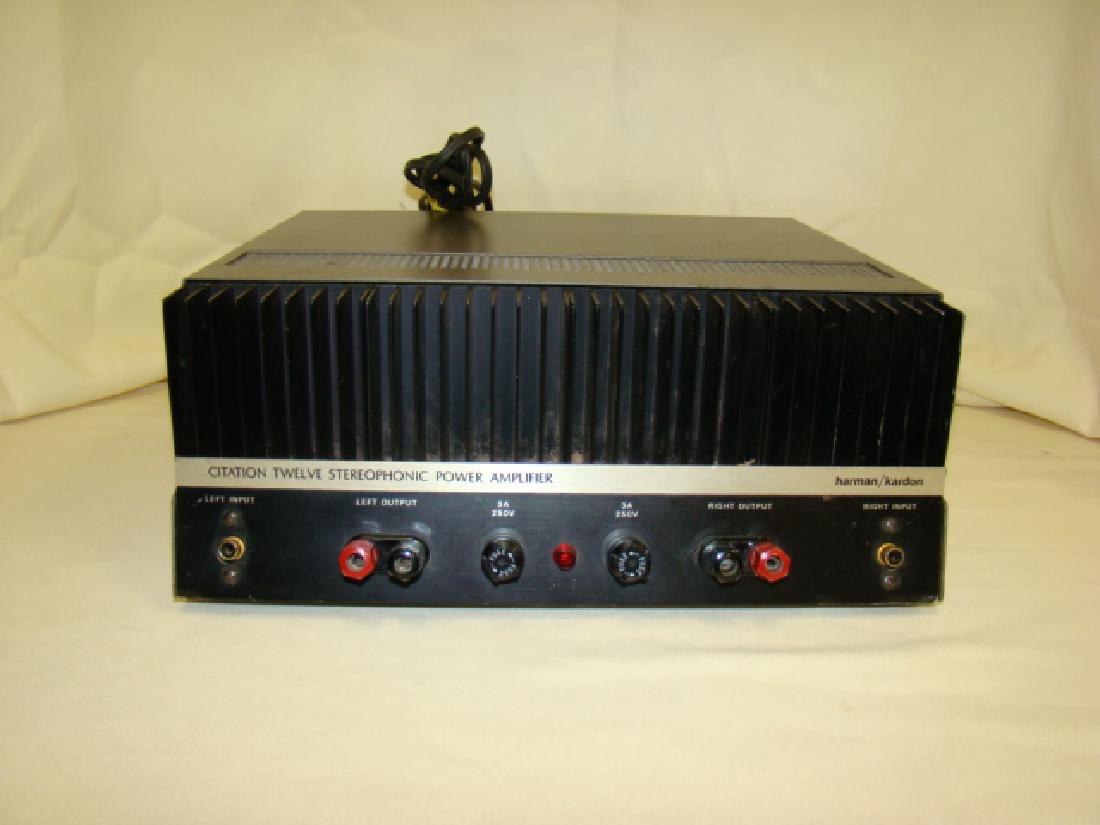 VINTAGE HARMON/KARDON CITATION 12 AMPLIFIER (1 of 3)