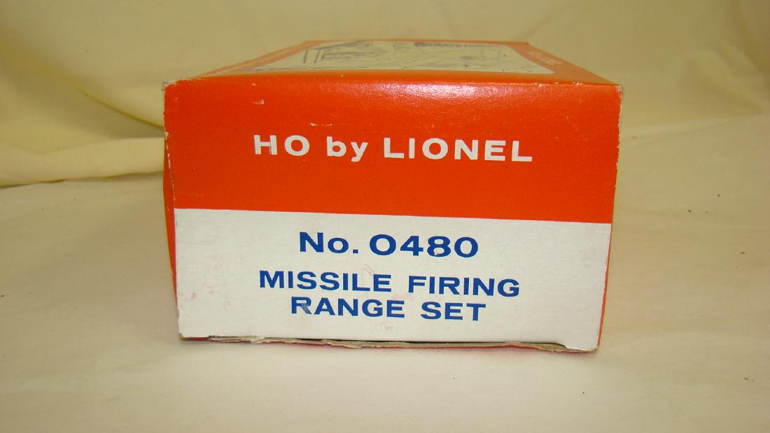 LIONEL HO 0480 MISSILE FIRING RANGE SET - NIB (1 of 5)