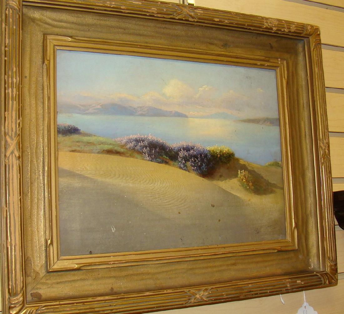 VANTIQUE FRAMED PAINTED PRINT - SIGNED BY ARTIST (1 of 6)