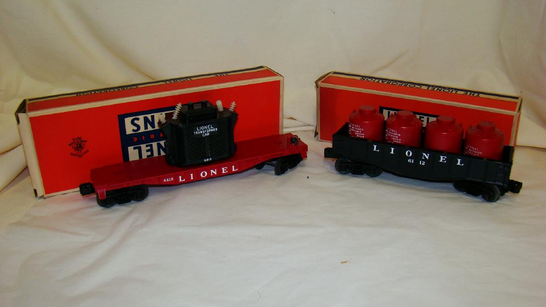 LIONEL CANISTER CAR & TRANSFORMER NIB (1 of 10)