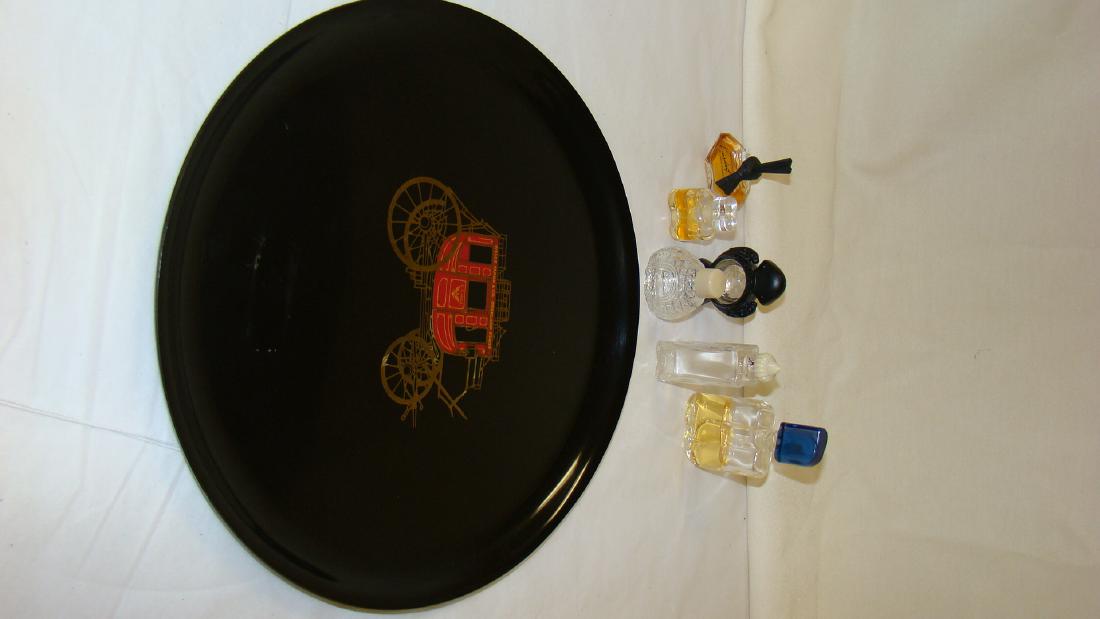 6 SMALL VINTAGE PERFUME BOTTLES (1 of 9)