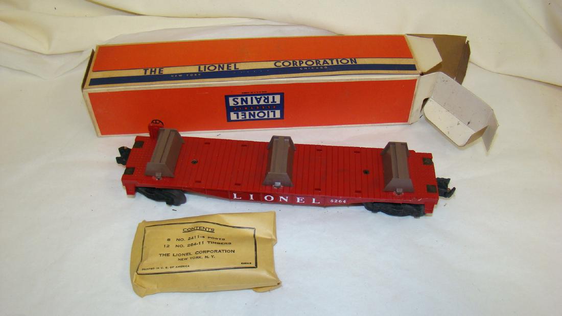 LIONEL NO. 6264 POST WAR LUMBER CAR (1 of 7)