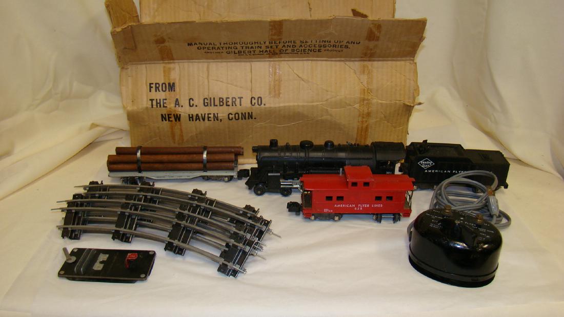 AMERICAN FLYER TRAIN SET 5301 T IN ORIGINAL BOX (1 of 9)