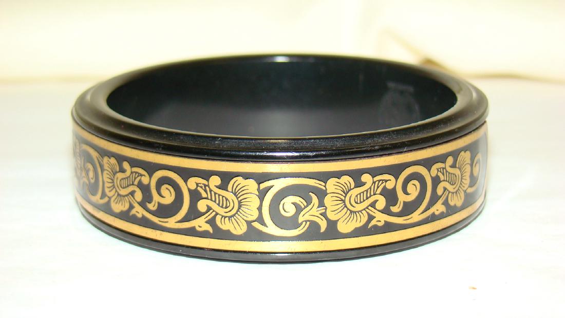 RARE MARLOWE FRENCH BAKELITE COSMETIC COMPACT BRAC (1 of 4)
