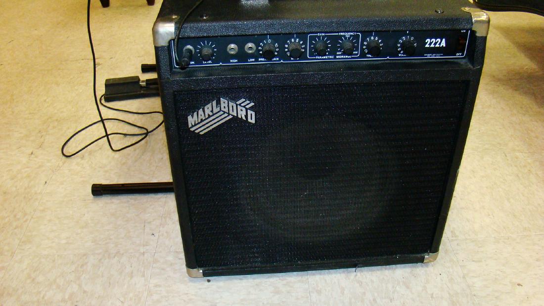 MARLBORO 222A GUITAR AMP: MARLBORO 222A AMPLIFIER - NOT TESTED - APPEARS TO BE IN VERY GOOD CONDITION
