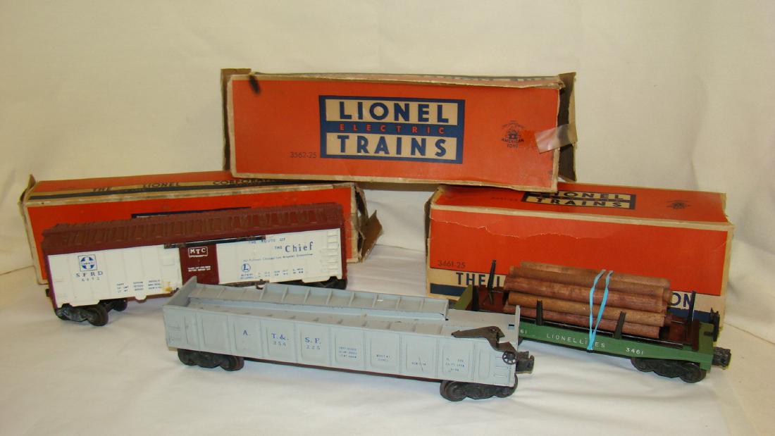 LIONEL NO 3461-25, NO 6672, & 3562-25 ALL WITH ORI (1 of 10)