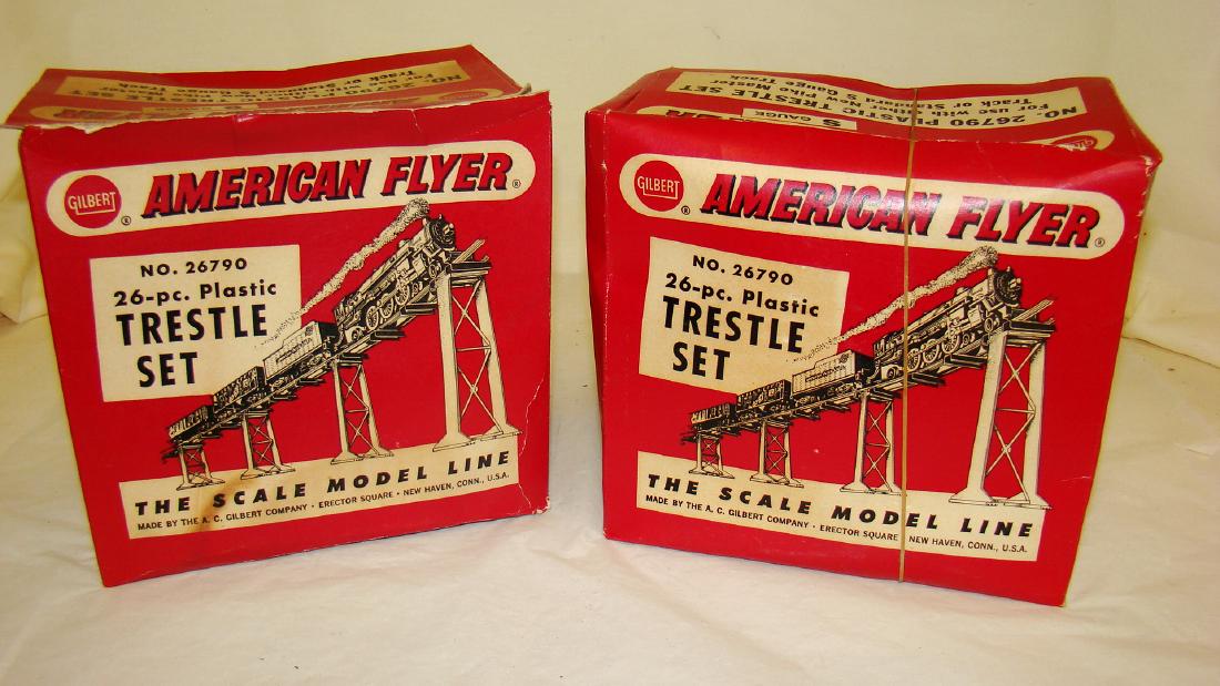 2 AMERICAN FLYER NO. 26790 TRESTLE SETS (1 of 3)