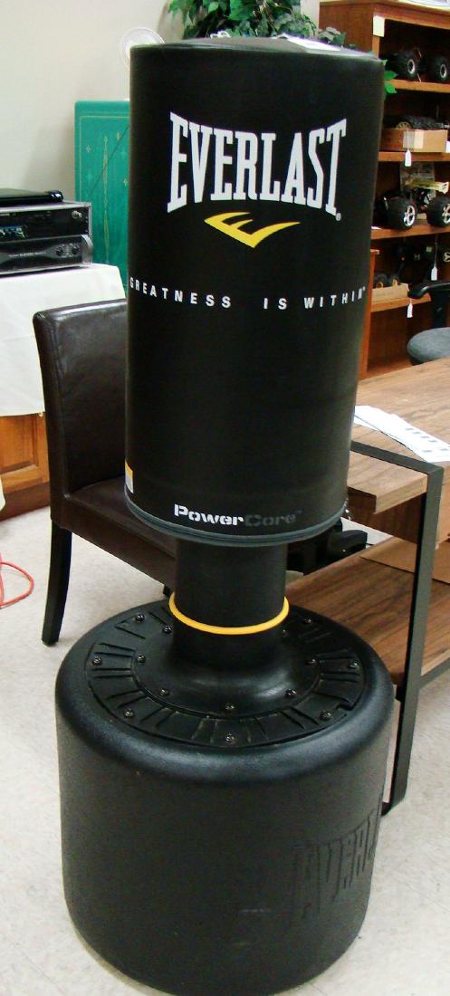EVERLAST POWER CORE PUNCH BAG: EVERLAST POWER CORE PUNCH BAG - FREE STANDING - GOOD CONDITION