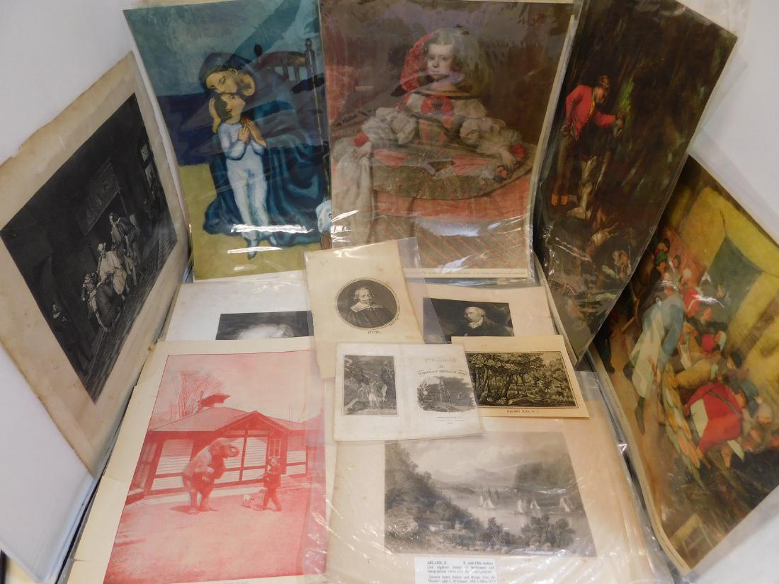 250+ -- 18th & 19th Century Prints; Etchings; Lith (1 of 3)
