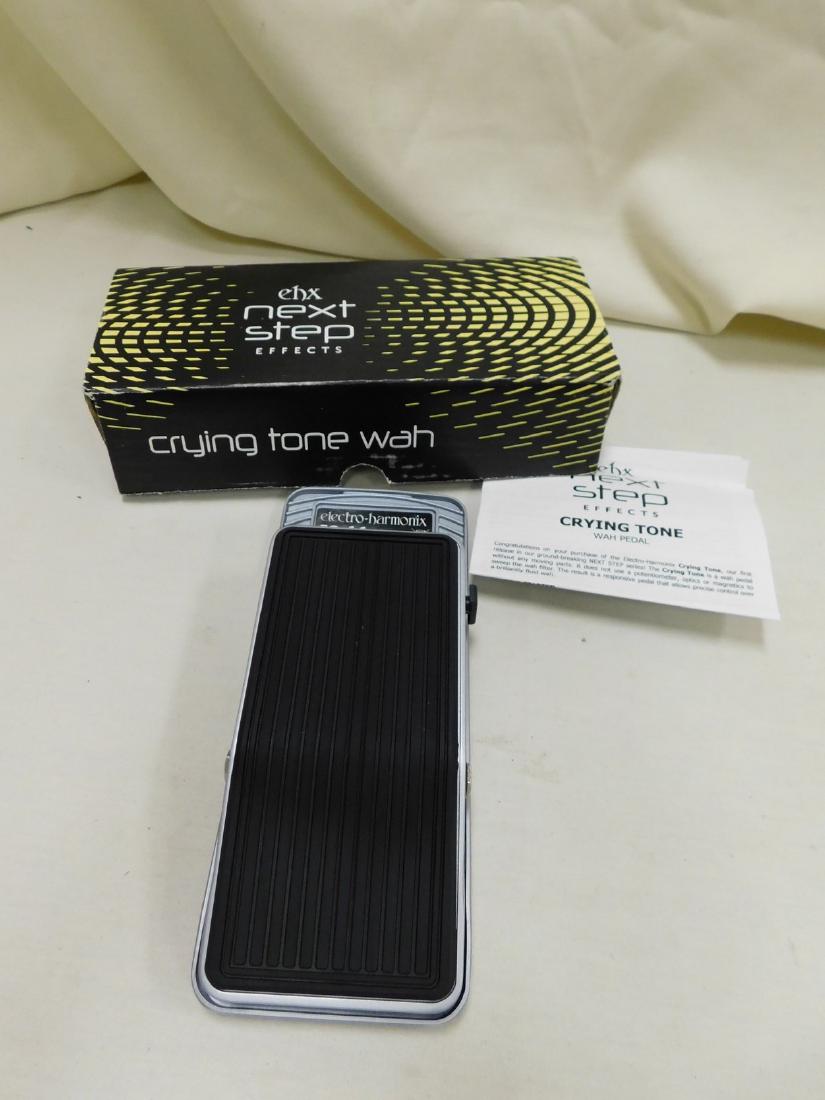 EHX NEXT STEP EFFECTS CRYING TONE WAH PEDAL GUITAR (1 of 6)