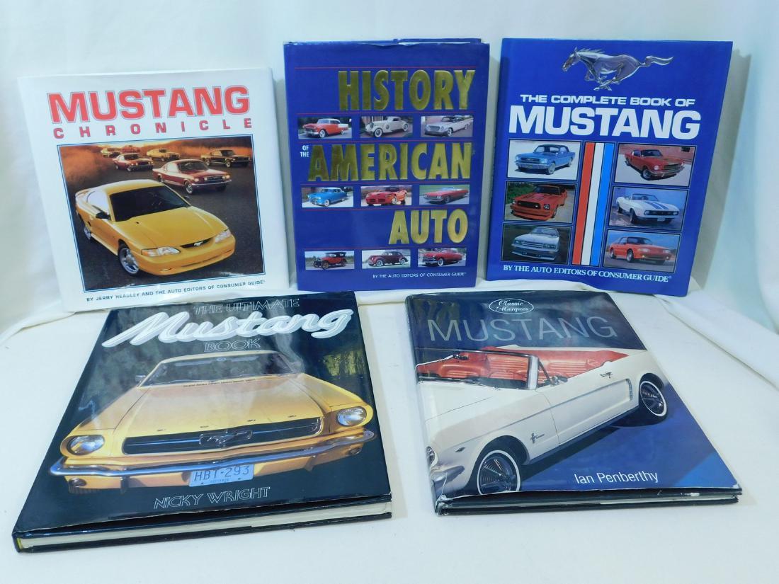 4 MUSTANG COFFEE TABLE BOOKS & MORE (1 of 6)