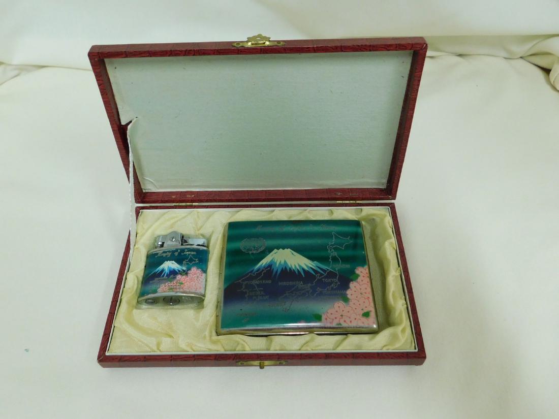 MEMORY OF JAPAN CIGARETTE CASE & LIGHTER Apr 28, 2018 Lemar