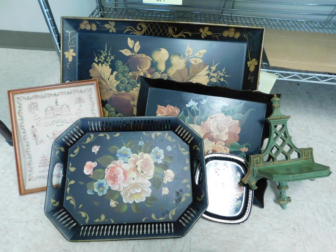 HANDPAINTED TRAYS & MORE (1 of 4)