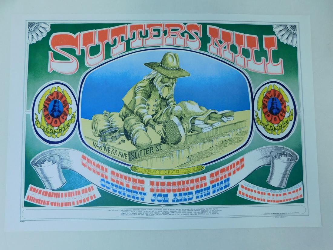 1967 CONCERT POSTER - SUTTERS MILL QUICKSILVER MES (1 of 7)