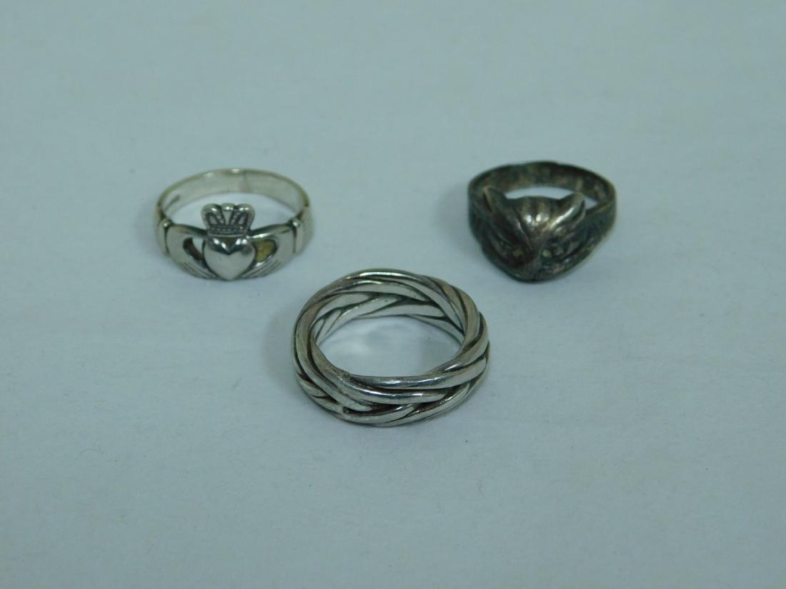 3 - 925 SILVER RINGS (1 of 8)