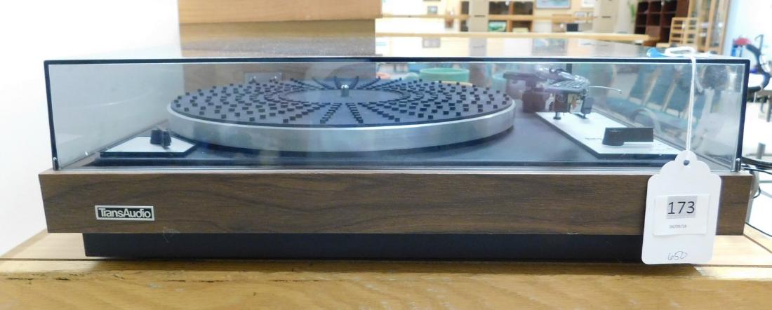 TRANS AUDIO TURNTABLE (1 of 3)