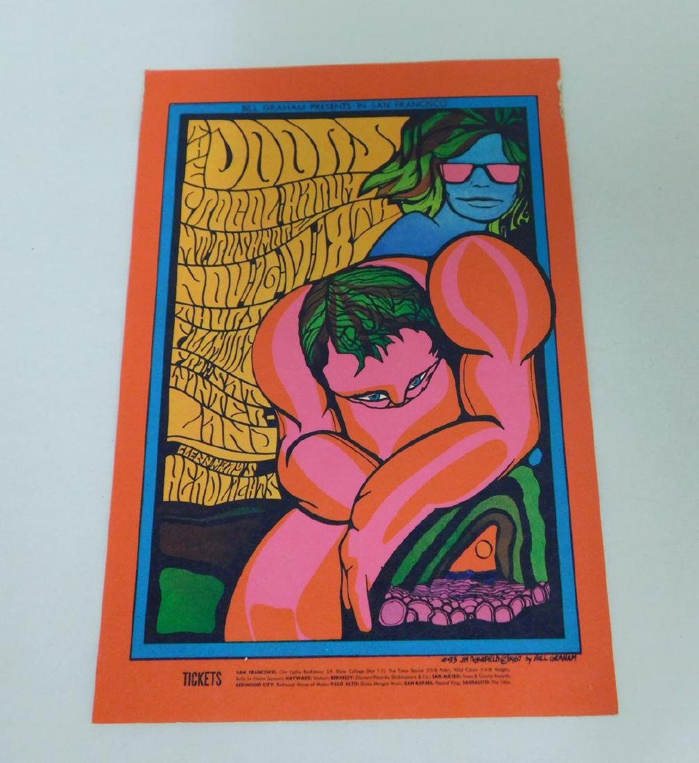 THE DOORS 1967 POSTCARD/HANDBILL (1 of 4)