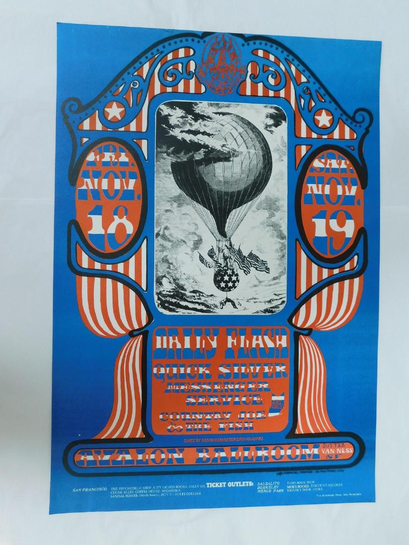 1966 DAILY FLASH - QUICK SILVER CONCERT POSTER (1 of 6)