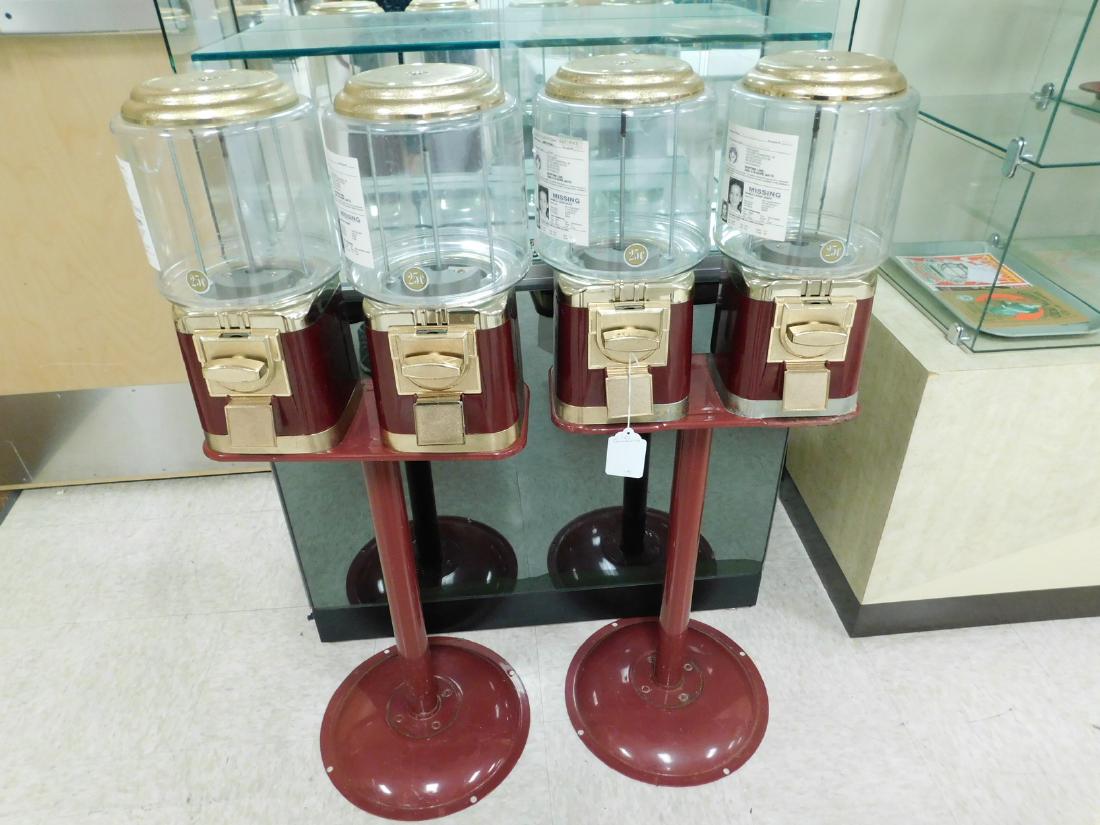 2 DOUBLE CANDY MACHINES ON STAND (1 of 5)